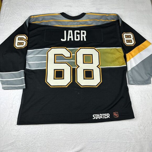 Authentic Starter Pittsburgh Penguins Jagr RoboPen Gradient Jersey Size 54R Capt - Picture 8 of 16
